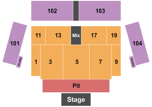 Lake Tahoe Amphitheatre Lake Tahoe Amphitheatre Seating Chart